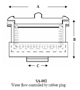 Dimension of SA-002